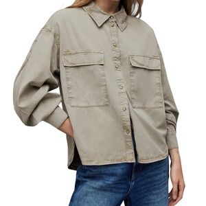 AllSaints Eliana Denim Shirt-NWT